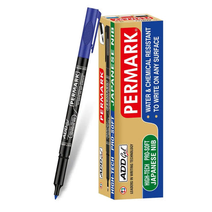 Add Gel Permark Marker Pen - Blue - Permanent Markers