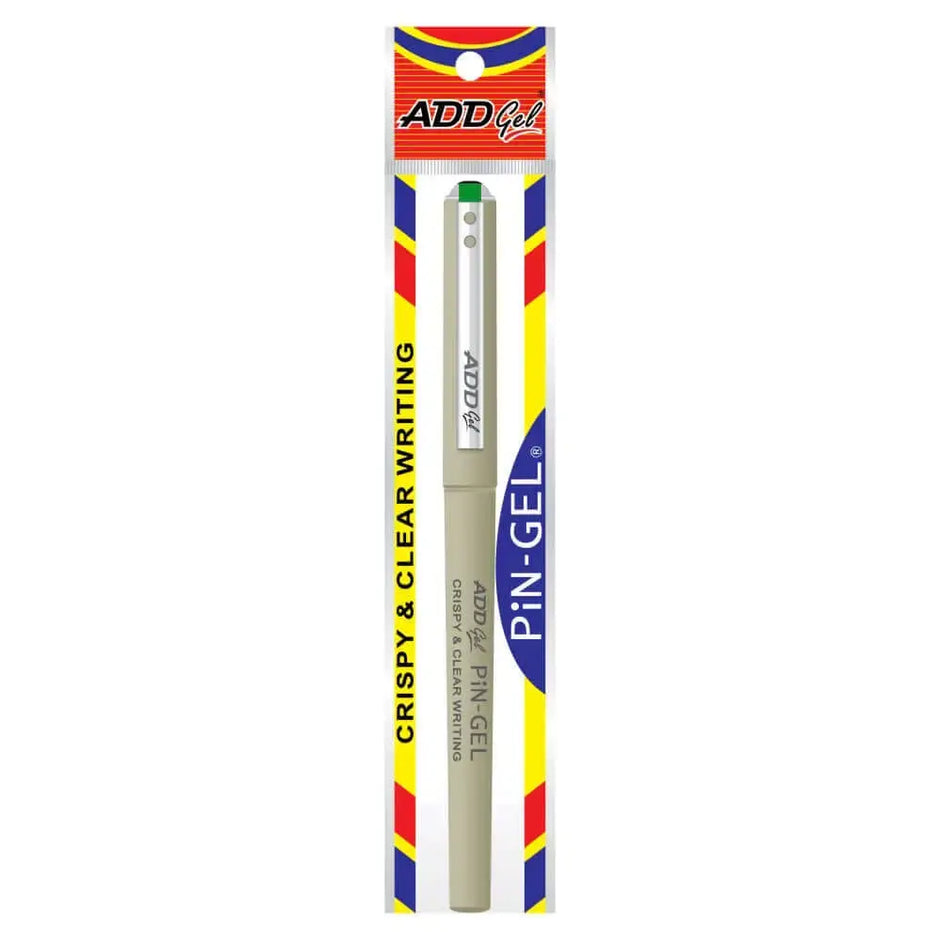 Add Gel Pin Gel Pen - Green - Gel Pens