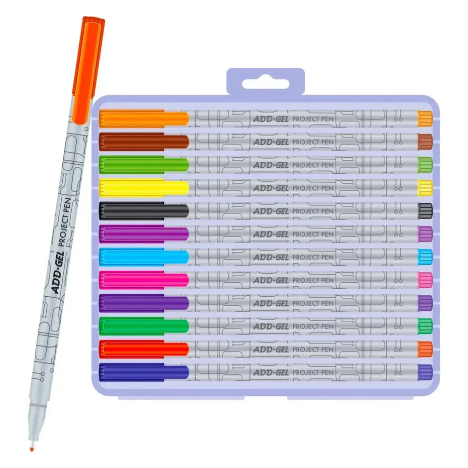 Add Gel Project Pen Fineliner Set - Fineliners