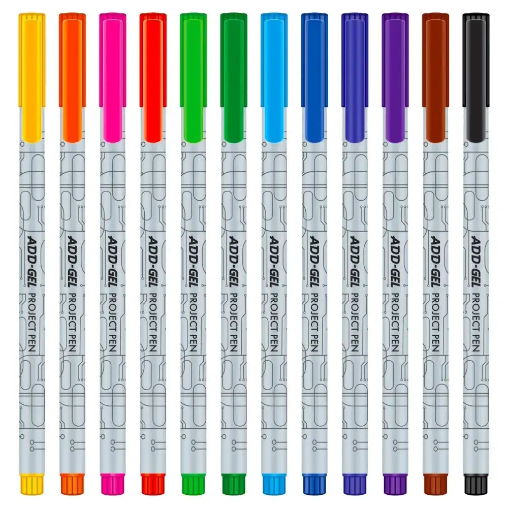 Add Gel Project Pen Fineliner Set - Fineliners