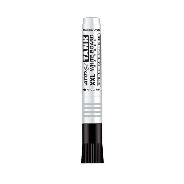 Add Gel Refillable Tank White Board Marker - Black - White Board Marker