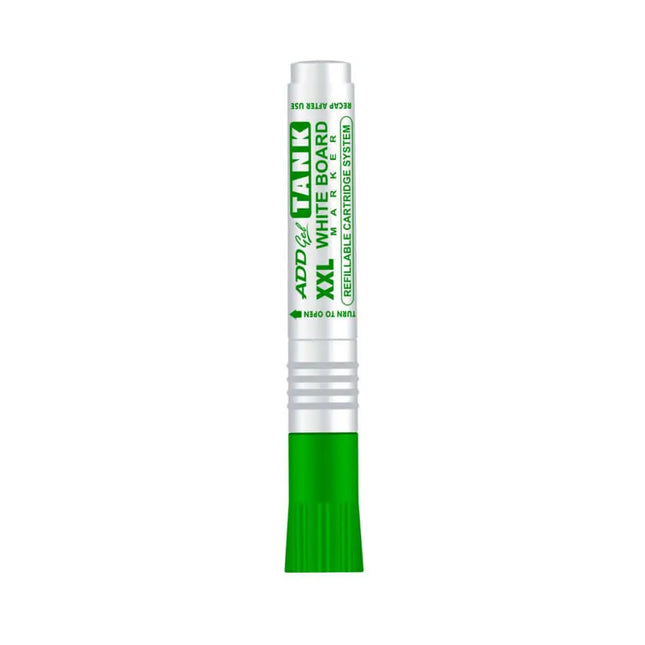 Add Gel Refillable Tank White Board Marker - Green - White Board Marker