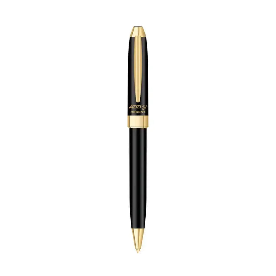 Add Gel Regent Ball Roller Pen - Black / Black - Roller Ball Pens