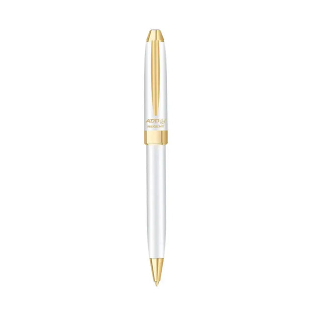 Add Gel Regent Ball Roller Pen - Blue / White - Roller Ball Pens