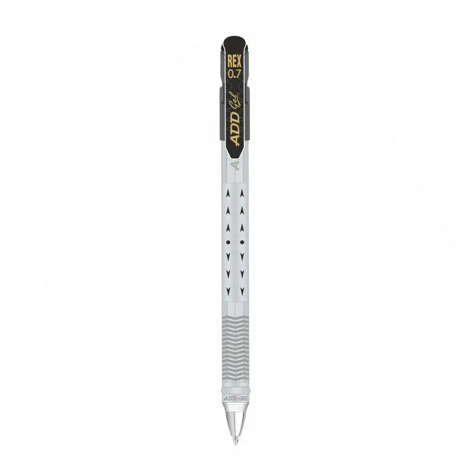 Add Gel Rex Gel Roller Pen | Tip Size - 0.7MM - Black - Gel Pens