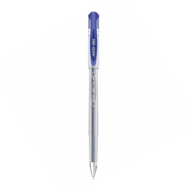 Add Gel Slim Ball Pen - Blue - Ball Pens