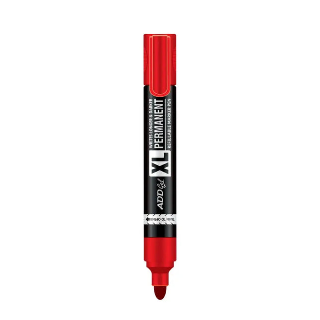 Add Gel XL Refillable Permanent Marker - Red - Permanent Markers