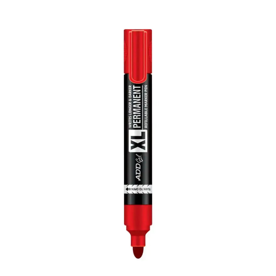 Add Gel XL Refillable Permanent Marker - Red - Permanent Markers