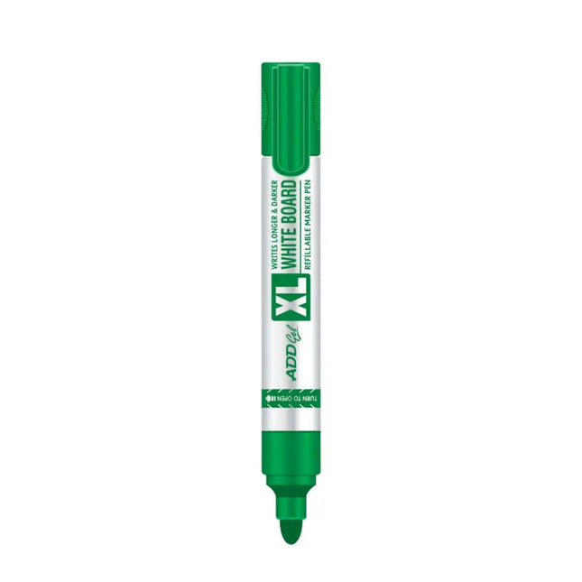 Add Gel XL Refillable White Board Marker - Green - White Board Marker