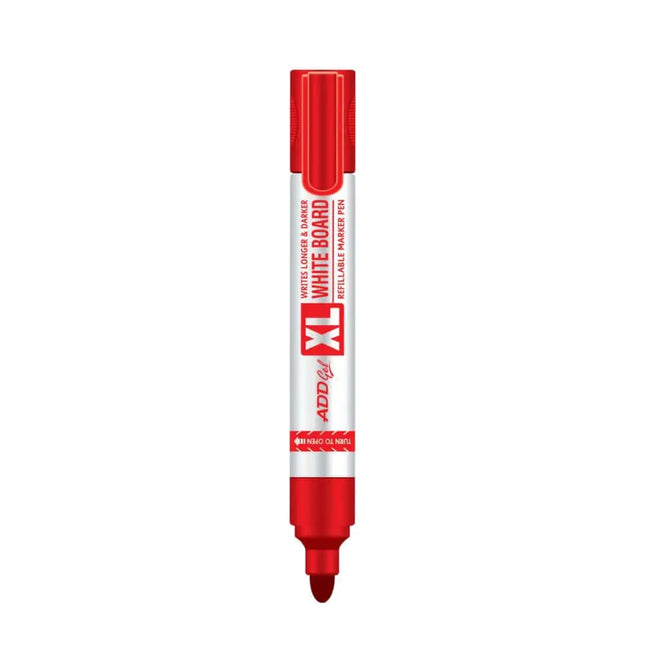 Add Gel XL Refillable White Board Marker - Red - White Board Marker
