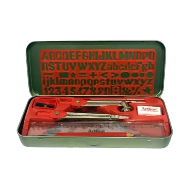 Artline Love-Art Maxx Mathematical Drawing Instruments Box - Geometry Box