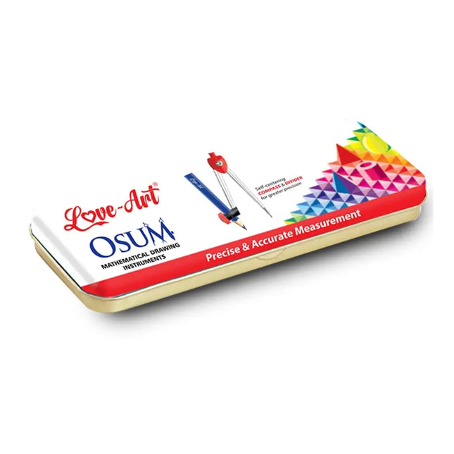 Artline Love-Art Osum Mathematical Drawing Instruments Box - Geometry Box