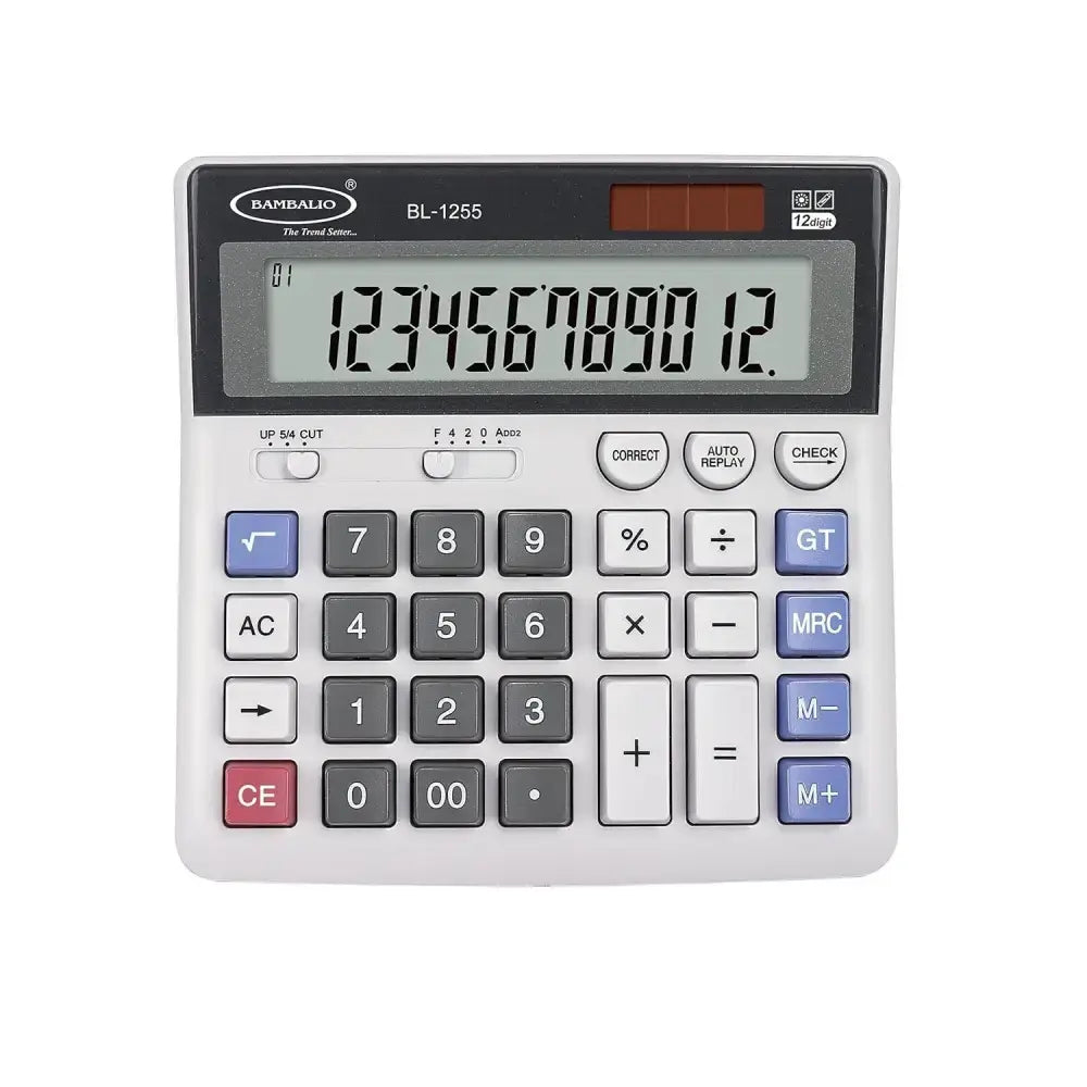 Bambalio BL-1255 12 Digits Desktop Calculator - Calculators