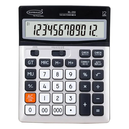 Bambalio BL-250 12 Digits Desktop Calculator - Calculators