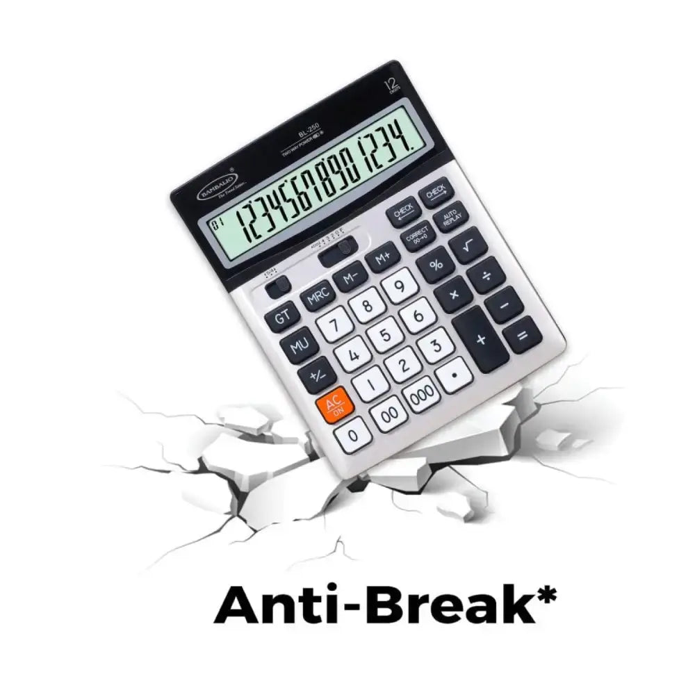 Bambalio BL-250 12 Digits Desktop Calculator - Calculators