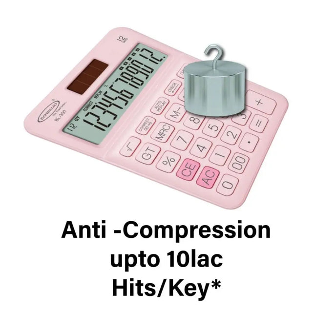 Bambalio BL-350 12 Digits Desktop Calculator - Calculators