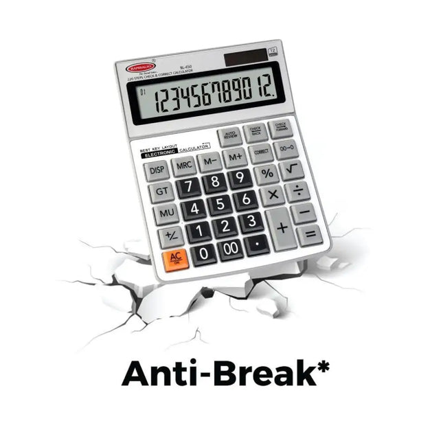 Bambalio BL-450 12 Digits Desktop Calculator - Calculators