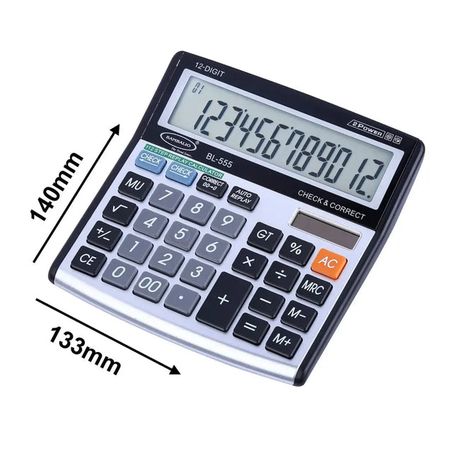 Bambalio BL-555 12 Digits Desktop Calculator - Calculators
