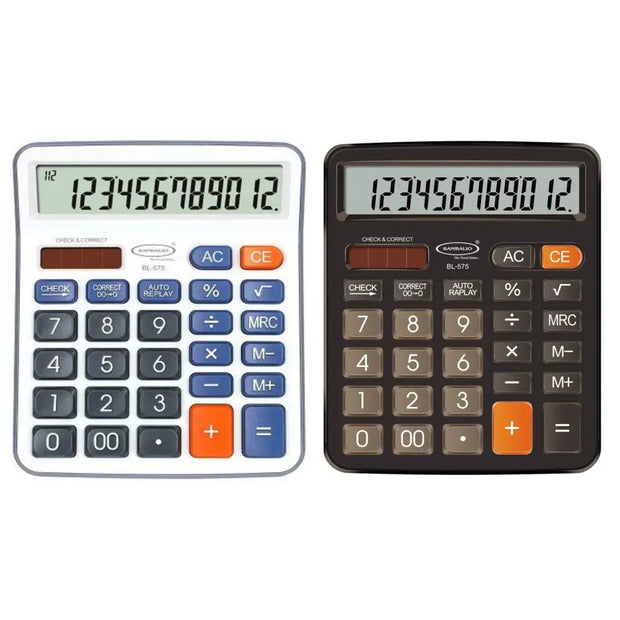 Bambalio BL-575 12 Digits Desktop Calculator - Calculators