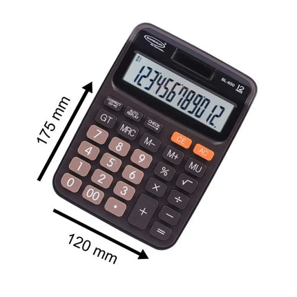 Bambalio BL-650 12 Digits Desktop Calculator - Calculators