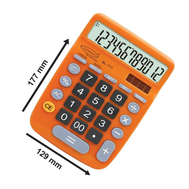 Bambalio BL-777 12 Digits Desktop Calculator - Calculators