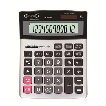 Bambalio BL-800 12 Digits Desktop Calculator - Calculators