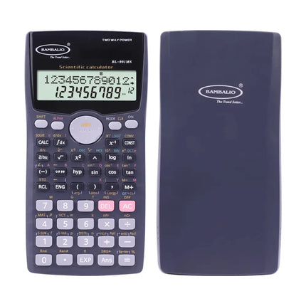Bambalio BL-991MS Scientific Calculator | 401 Functions and 2 Line Display - Calculators