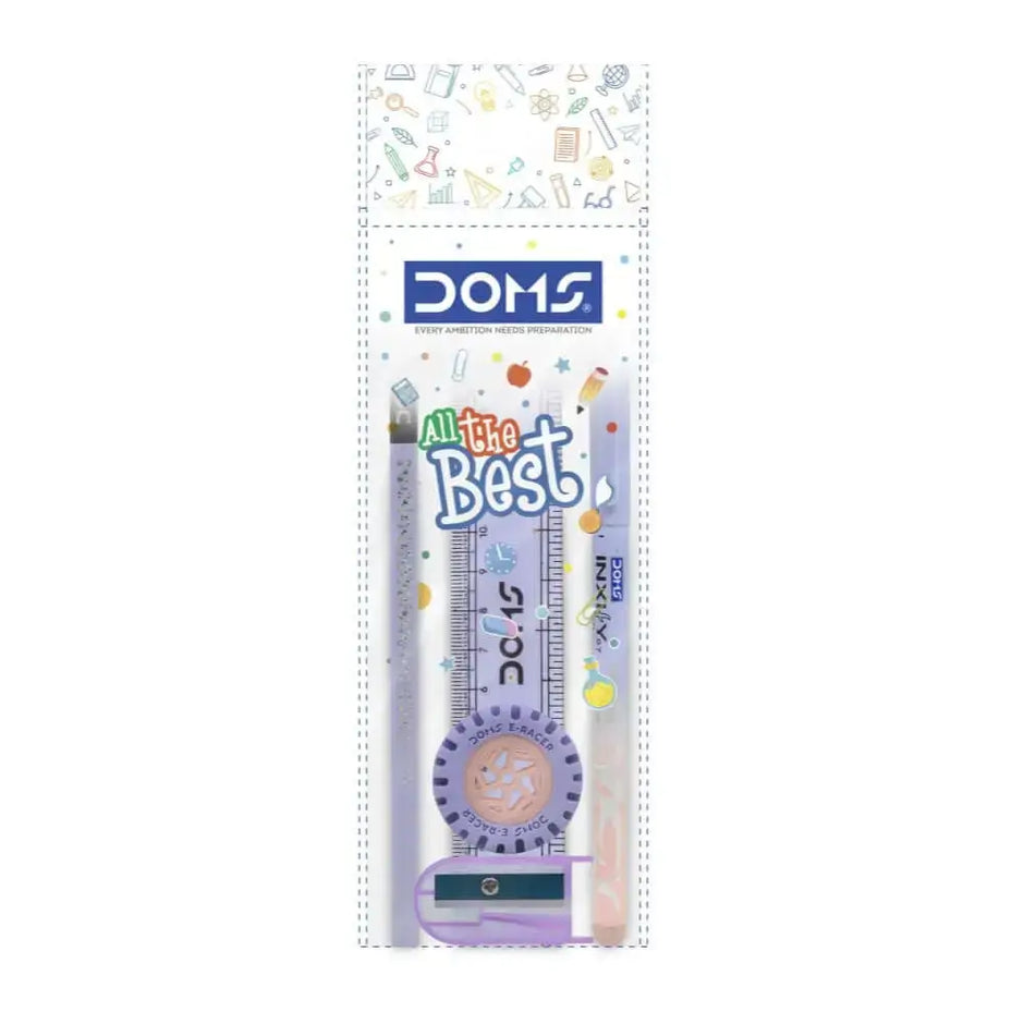 DOMS All The Best Kit | Stationery Kit of 5 Assorted Items - Art Kits
