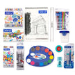 DOMS Art Carnival Kit | Comes With Zipper Bag | Combination of 12 Stationery Items - Art Kits