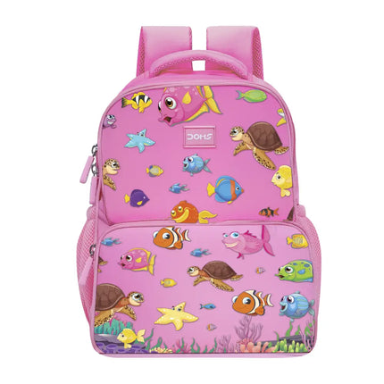DOMS Back Pack - Aqua Series - Pink - Back Packs