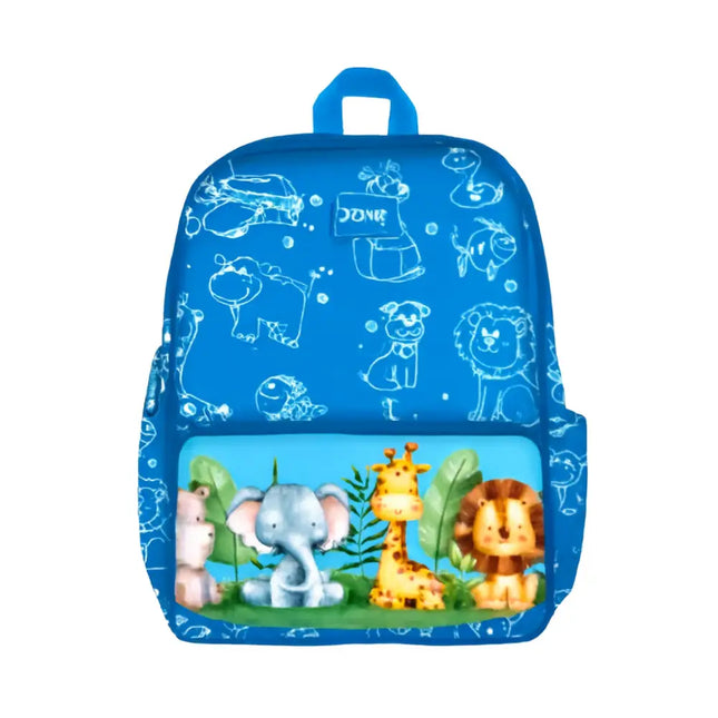 DOMS Back Pack - Jungle Series - Light Blue - Back Packs