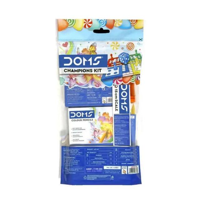 DOMS Champions Kit | Combination of 6 Stationery Items - Art Kits