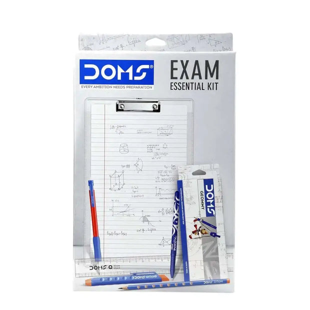 DOMS Exam Essential Kit | Pack of 12 Items - Art Kits
