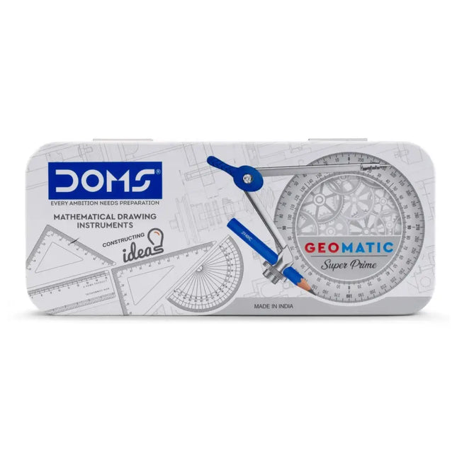 DOMS Geomatic Mathematical Drawing Instruments Box - Geometry Box