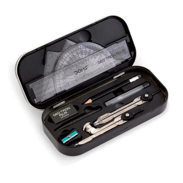 DOMS Geotron Plus Mathematical Drawing Instruments Box - Geometry Box