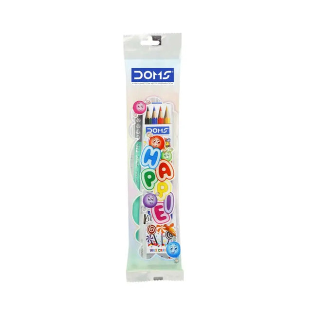 DOMS Happie Kit | Stationery Kit of 4 Assorted Items - Art Kits