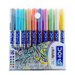 DOMS Metallic Brush Pen Set of 10 Shades - Brush Pens