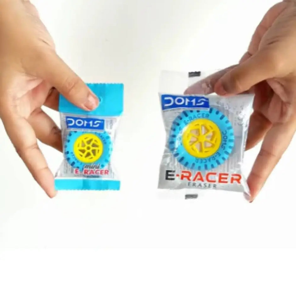 DOMS Mini E-Racer Eraser | Pack of 1 - Erasers