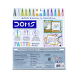 DOMS Pastel Brush Pen Set of 14 Shades - Brush Pens