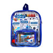 DOMS Smart Kit | Comes With Transparent Zipper Bag | Combination of 12 Stationery Items - Art Kits