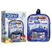 DOMS Smart Kit | Comes With Transparent Zipper Bag | Combination of 12 Stationery Items - Art Kits