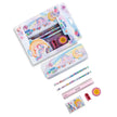 DOMS Unicorn Stationery Kit | Includes 1 Unicorn Compass Box 1 E-Racer Eraser 1 Sharpener 2 Unicorn Pencils & 1 Pack