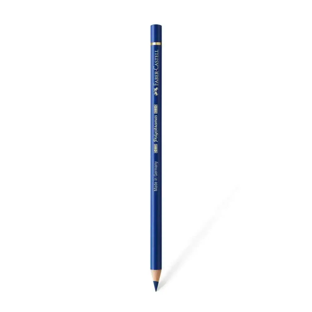 Faber Castell Polychromos Colour Pencil - Single Pencil - Blue Colour Shades - Helioblue-Reddish - Colour Pencil