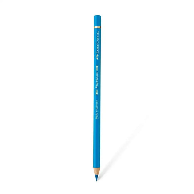 Faber Castell Polychromos Colour Pencil - Single Pencil - Blue Colour Shades - Phthalo Blue - Colour Pencil