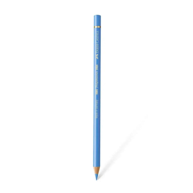 Faber Castell Polychromos Colour Pencil - Single Pencil - Blue Colour Shades - skyblue - Colour Pencil