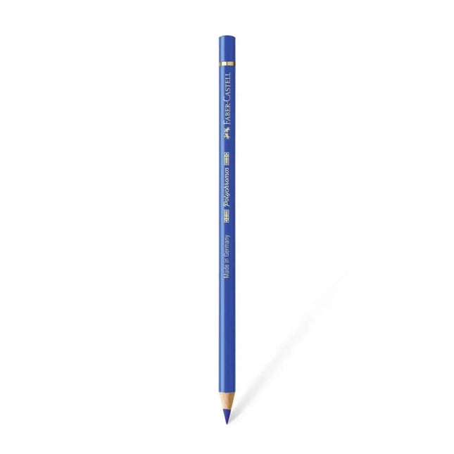 Faber Castell Polychromos Colour Pencil - Single Pencil - Blue Colour Shades - Ultramarine - Colour Pencil