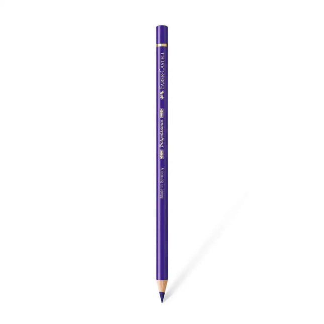 Faber Castell Polychromos Colour Pencil - Single Pencil - Blue Colour Shades - Blue Violet - Colour Pencil