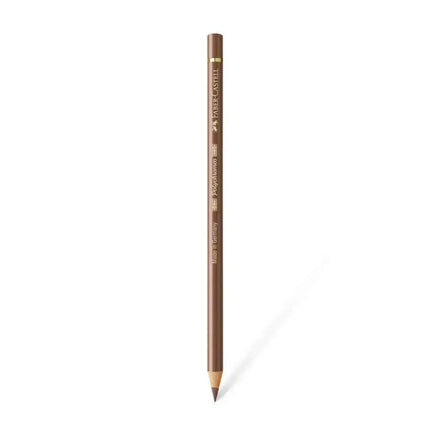Faber Castell Polychromos Colour Pencil - Single Pencil - Brown Colour Shades - Bistre - Colour Pencil