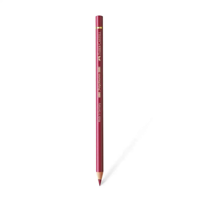 Faber Castell Polychromos Colour Pencil - Single Pencil - Brown Colour Shades - Burnt Carmine - Colour Pencil