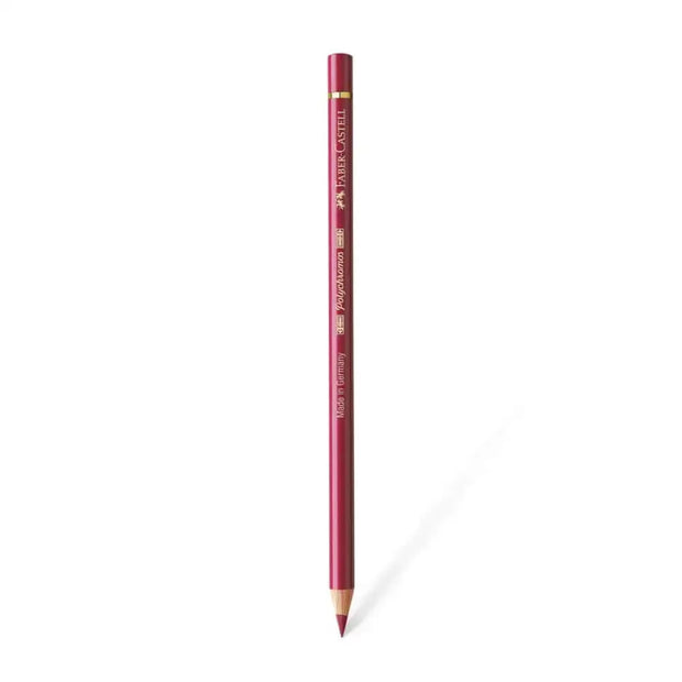 Faber Castell Polychromos Colour Pencil - Single Pencil - Brown Colour Shades - Burnt Carmine - Colour Pencil